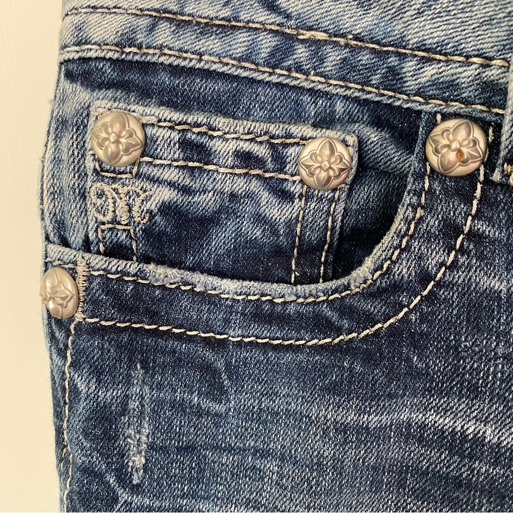 Miss Me Mid-Rise Boot Stretch Jean Size 28 - Picture 4 of 14